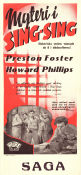 Myteri i Sing-Sing 1932 poster Howard Phillips Preston Foster George E Stone Samuel Bischoff