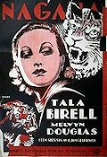 Nagana 1933 movie poster Tala Birell Melvyn Douglas