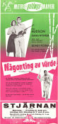 Någonting av värde 1957 poster Rock Hudson Dana Wynter Wendy Hiller Richard Brooks Hitta mer: Africa