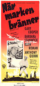 Blowing Wild 1953 movie poster Gary Cooper Anthony Quinn Barbara Stanwyck