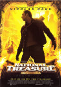 National Treasure 2004 poster Nicolas Cage Jon Turteltaub