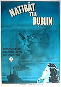 Nightboat to Dublin 1947 poster Robert Newton