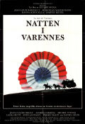 La nuit de Varennes 1982 movie poster Jean-Louis Barrault Marcello Mastroianni Hanna Schygulla Ettore Scola