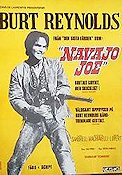 Navajo Joe 1967 movie poster Burt Reynolds