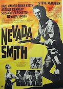 Nevada Smith 1966 movie poster Steve McQueen Karl Malden Brian Keith Henry Hathaway