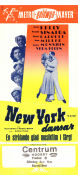 On the Town 1949 movie poster Gene Kelly Frank Sinatra Betty Garrett Stanley Donen Musicals