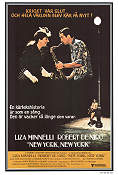 New York New York 1977 movie poster Liza Minnelli Robert De Niro Lionel Stander Martin Scorsese Instruments Musicals