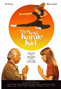 The Next Karate Kid 1994 movie poster Pat Morita Hilary Swank Michael Ironside Christopher Cain Martial arts Kids