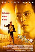 Nick of Time 1995 movie poster Johnny Depp Christopher Walken