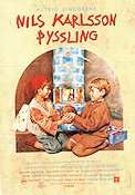 Nils Karlsson pyssling 1990 movie poster Staffan Götestam Writer: Astrid Lindgren