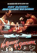 No Retreat No Surrender 1985 movie poster Kurt McKinney Jean-Claude Van Damme Boxing