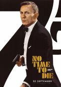 No Time to Die 2021 movie poster Daniel Craig Ana de Armas Rami Malek Cary Joji Fukunaga