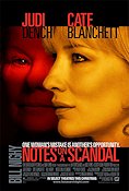 Notes on a Scandal 2006 movie poster Judi Dench Cate Blanchett