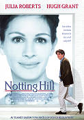 Notting Hill 1999 movie poster Julia Roberts Hugh Grant Richard McCabe Rhys Ifans James Dreyfus Roger Michell Romance