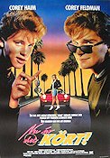 Licence to Drive 1988 movie poster Corey Haim Corey Feldman Glasses Cars and racing