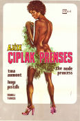 La principessa nuda 1976 movie poster Ajita Wilson Tina Aumont Jho Jhenkins Cesare Canevari Poster from: Turkey Ladies