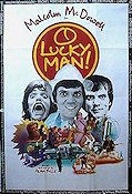 O Lucky Man 1973 movie poster Malcolm McDowell Alan Price Rock and pop