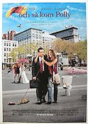 Along Came Polly 2003 movie poster Ben Stiller Jennifer Aniston