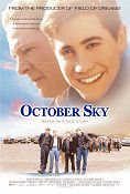October Sky 1999 poster Jake Gyllenhaal Joe Johnston