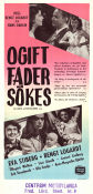 Unmarried Mothers 1953 poster Eva Stiberg Hans Dahlin