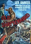 Old Shatterhand 1964 movie poster Lex Barker Pierre Brice Daliah Lavi Hugo Fregonese