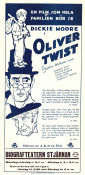 Oliver Twist 1933 poster Dickie Moore Irving Pichel William Boyd William J Cowen