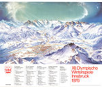 Olympic Games Innsbruck 1976 poster Olympic Winter sports