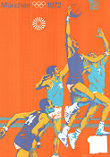 Olympic Games München Basket 1972 poster Olympic Sports