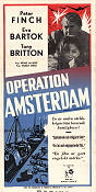 Operation Amsterdam 1959 poster Peter Finch Michael McCarthy