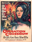 Operation Crossbow 1965 movie poster Sophia Loren