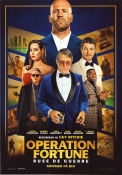 Operation Fortune: Ruse de Guerre 2023 poster Jason Statham Aubrey Plaza Cary Elwes Hugh Grant Guy Ritchie
