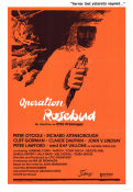 Rosebud 1975 movie poster Peter O´Toole Richard Attenborough Otto Preminger