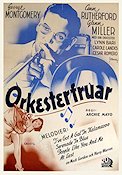Orchestra Wives 1944 movie poster Glenn Miller Ann Rutherford Instruments