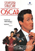 Oscar 1991 poster Sylvester Stallone Ornella Muti Peter Riegert John Landis Mafia