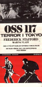 Atout coeur a Tokyo pour OSS 117 1966 movie poster Frederick Stafford Marina Vlady Jitsuko Yoshimura Michel Boisrond Agents Asia