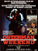 The Osterman Weekend 1983 movie poster Rutger Hauer Burt Lancaster Craig T Nelson Sam Peckinpah