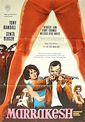 Our man in Marrakesh 1966 movie poster Tony Randall Senta Berger