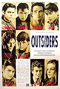 The Outsiders 1983 movie poster C Thomas Howell Matt Dillon Ralph Macchio Tom Cruise Patrick Swayze Rob Lowe Tom Waits Gangs