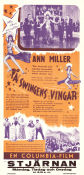 På swingens vingar 1941 poster Rudy Vallee Ann Miller Rosemary Lane Sidney Salkow