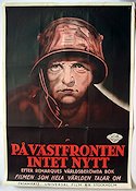 All Quiet on the Western Front 1932 poster Lewis Milestone