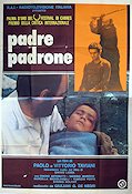 Padre padrone 1977 movie poster Vittorio Taviani Paolo Taviani
