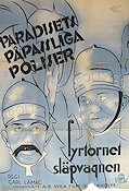 Paradisets påpassliga poliser 1937 poster Fy og Bi Carl Schenström Harald Madsen SO Schoening Karel Lamac Danmark