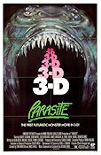 Parasite 3D 1982 movie poster Robert Glaudini 3-D