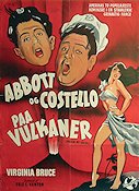 Pardon My Sarong 1946 movie poster Abbott and Costello Virginia Bruce