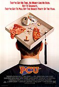 PCU 1994 movie poster Jeremy Piven Chris Young Megan Ward Hart Bochner Food and drink School
