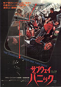 The Taking of Pelham 123 1974 movie poster Walter Matthau Robert Shaw Martin Balsam Joseph Sargent Trains