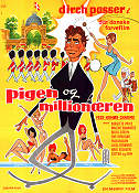 Pigen og millionaeren 1965 movie poster Dirch Passer Birgitte Price Denmark