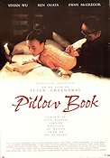 The Pillow Book 1995 movie poster Vivian Wu Ewan McGregor Peter Greenaway Asia