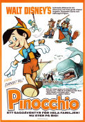 Pinocchio 1940 movie poster Norman Ferguson Writer: Carlo Collodi Animation