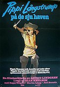 Pippi in the South Seas 1970 poster Inger Nilsson Olle Hellbom